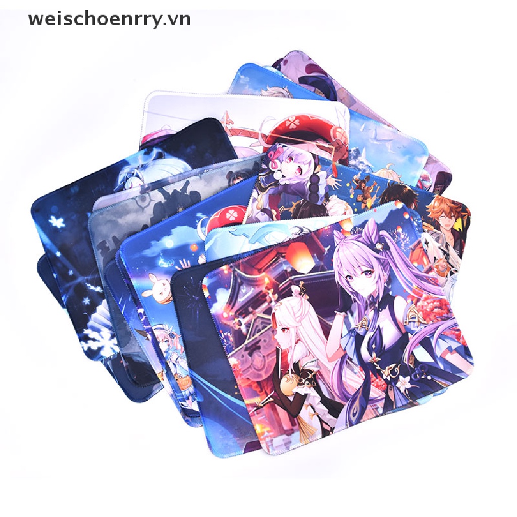 Tấm Lót Chuột Và Bàn Phím Chơi Game Nối Dài Genshin Tiện Dụng