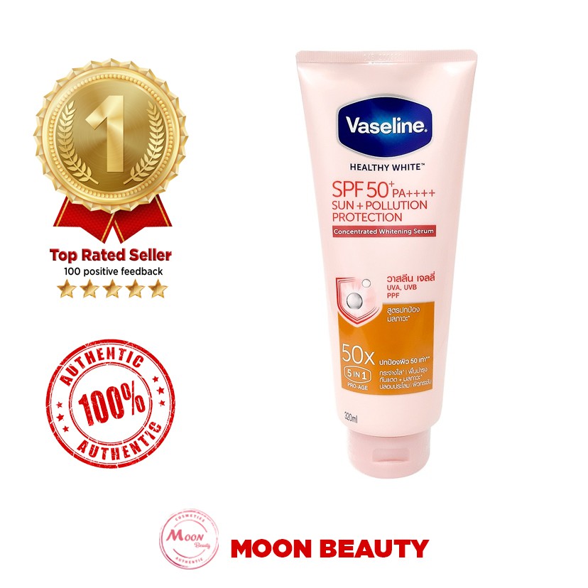 Sữa dưỡng thể 🍀FREE SHIP🍀 Sữa Dưỡng Thể Vaseline Perfect Serum 50X Tuýp 320ml hàng cao cấp