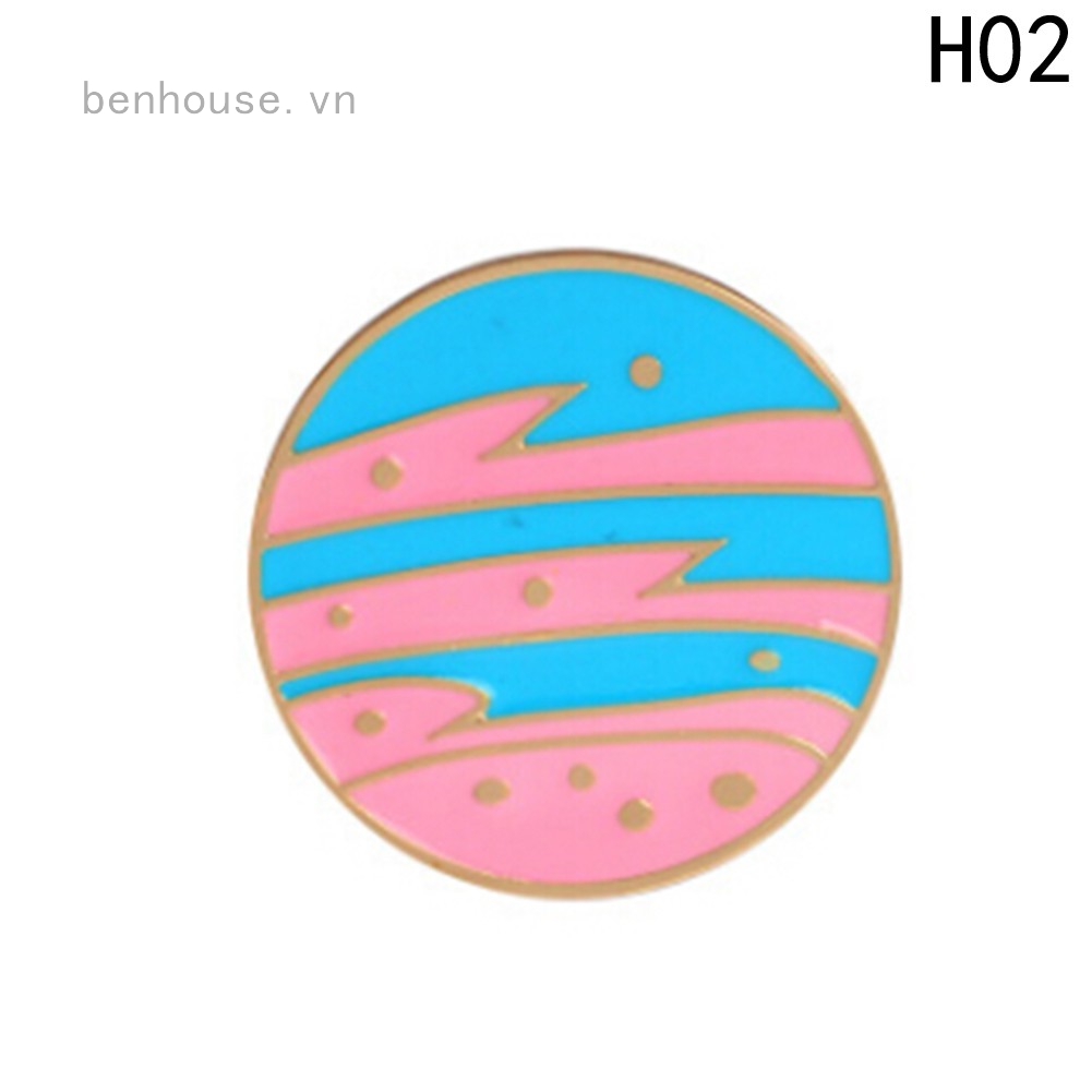 Ghim cài áo nhiều họa tiết dễ thương bằng hợp kim