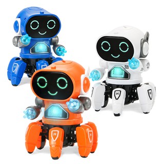 Robot Điện Bạch Tuộc di chuyển có đèn