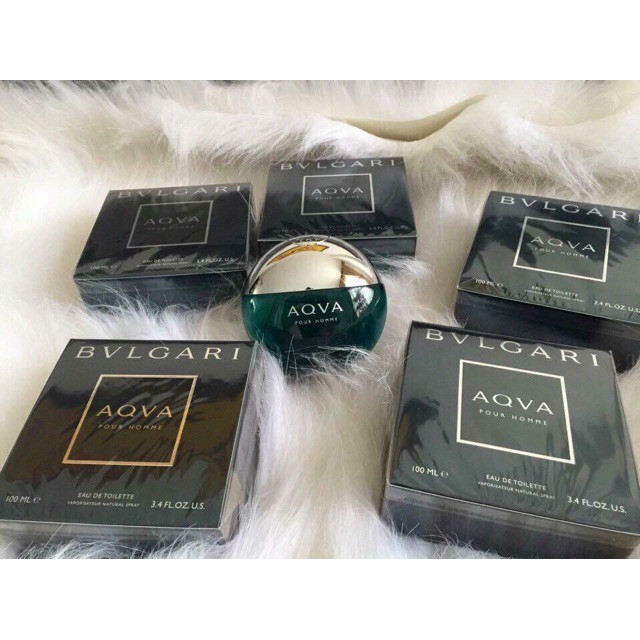 Nước Hoa Nam BLV Aqua pour homme chai tròn