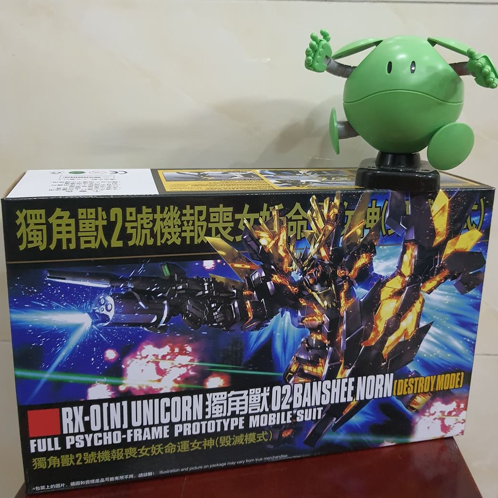 Mô hình HGUC 1/144 RX-0 Unicorn Gundam 02 Banshee Norn Destroy Mode ( Daban Model )