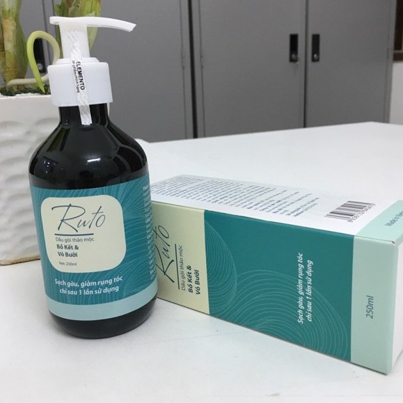 Dầu Gội Đầu Thảo Mộc Ngăn Rụng Tóc - Dầu Gội Đầu Bồ kết - Dầu Gội Đầu Thảo Mộc Vỏ Bưởi RUTO 250ml | BigBuy360 - bigbuy360.vn