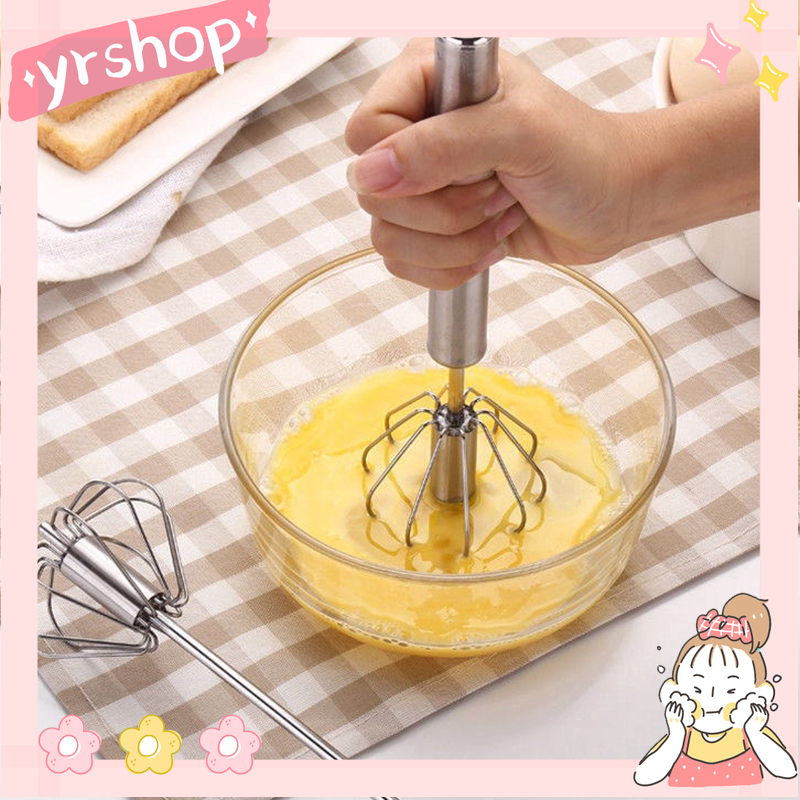 Stainless Easy Whisk Mixer Egg Cream Cake Blender Beater MMFQ