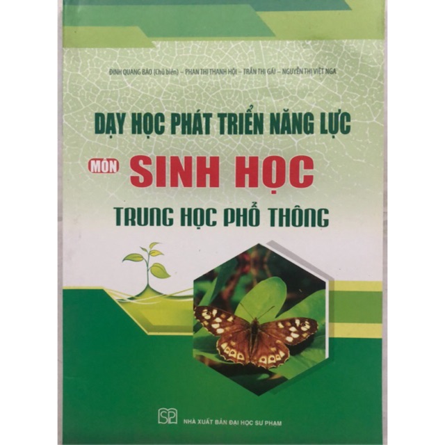 Sách - Dạy học phát triển năng lực môn Sinh học trung học phổ thông