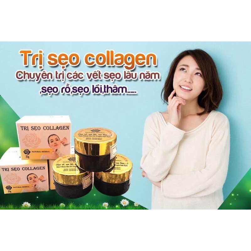 Kem sẹo Collagen