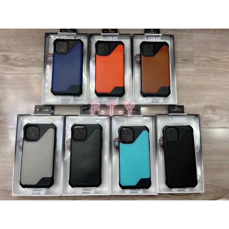 Ốp điện thoại UAG Metropolis Lite - Ốp lưng da nhựa TPU dẻo chống sốc điện thoại iP 12/12Pro/12 ProMax/11/Xsmax/XR/X