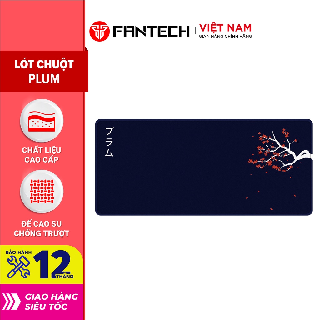 Miếng Lót Chuột Và Bàn Phím Cỡ Lớn 90x40x0.4cm|Pad Trải Bàn Làm Việc Cao Cấp FANTECH MP905 DESK MAT -  Cao Su Tự Nhiên