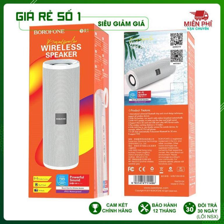 LOA BLUETOOTH CHÍNH HÃNG | Loa Borofone Br1 | Nghe Nhạc 3 Giờ | 47001