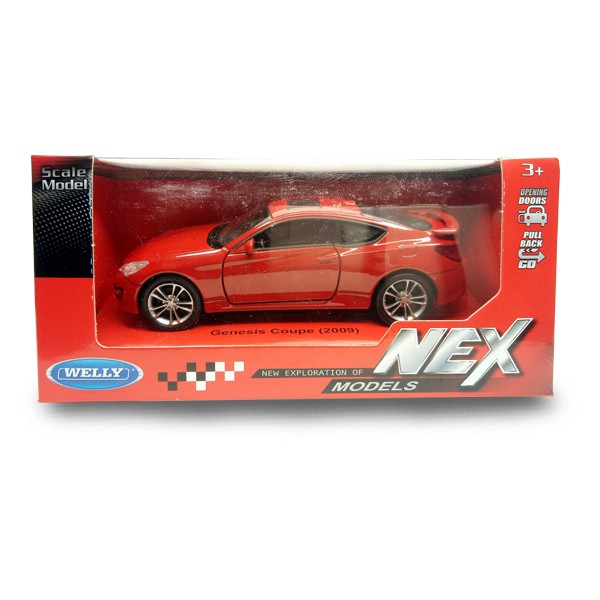 Xe mô hình Huyndai Genesis Coupe WELLY 43628CW