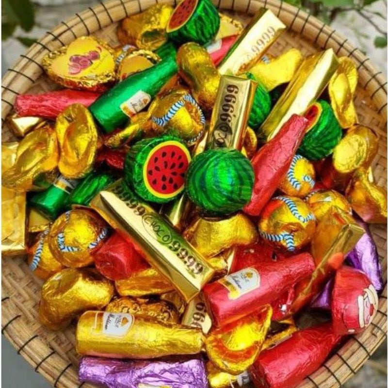 Sẵn 500 socola mix vị siêu ngon 45k