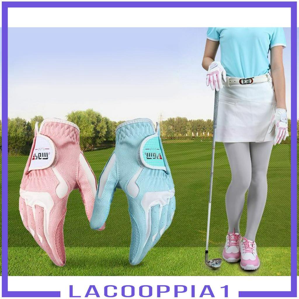 [Lacooppia1] Găng Tay Đánh Golf Trái Phải Mềm Mại Thoáng Khí Cao Cấp Cho Nữ