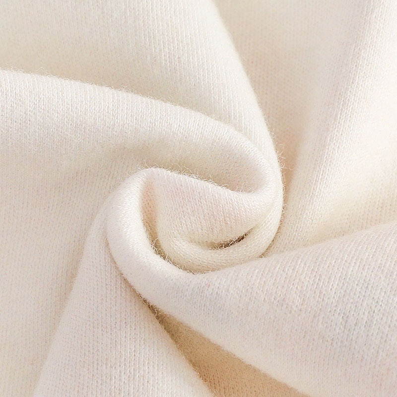Bộ áo liền quần LUCKYCANDY bằng cotton mềm giữ ấm mùa đông dành cho bé 0-18 tháng tuổi
