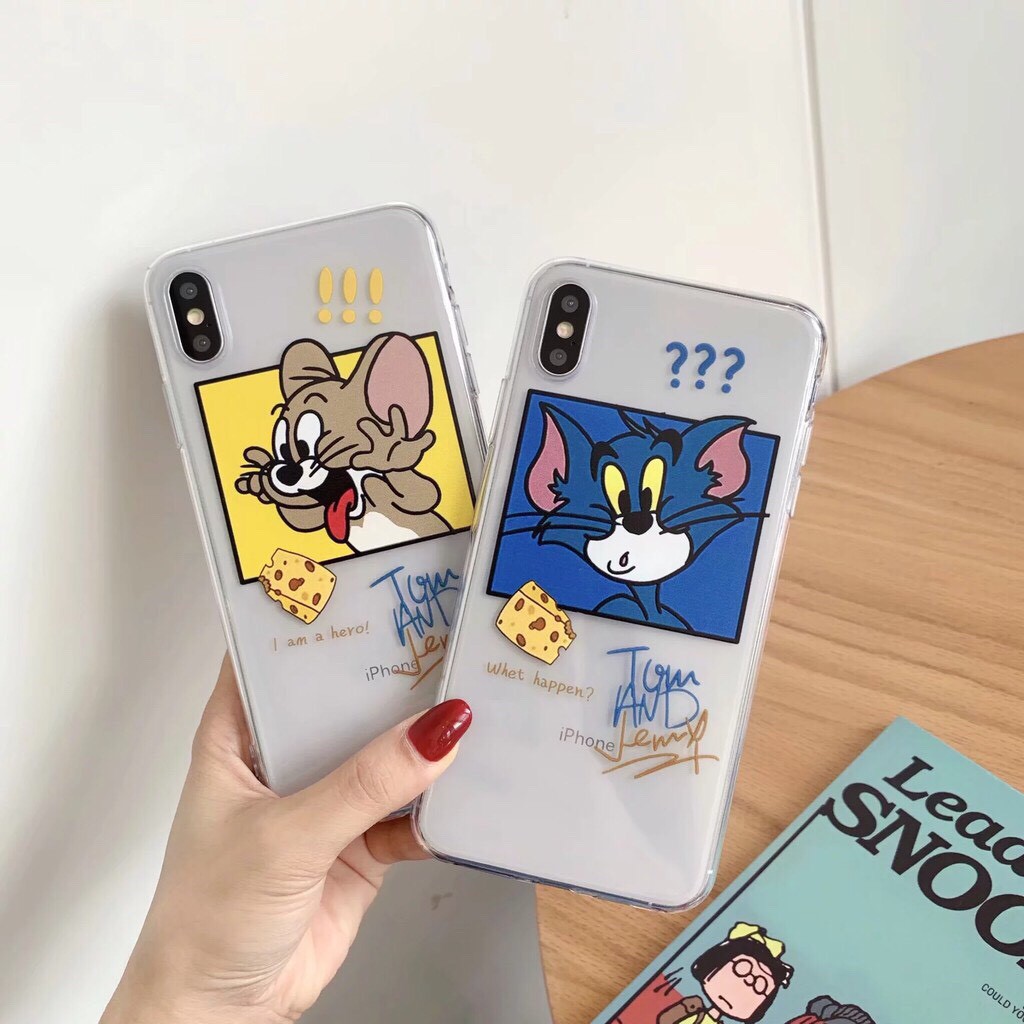 Ốp lưng iphone Tom and Jerry 6 6S 6 Plus 6S Plus 7 8 7Plus 8Plus X XSMax 11 11 Pro 11 ProMax - Infinity M531