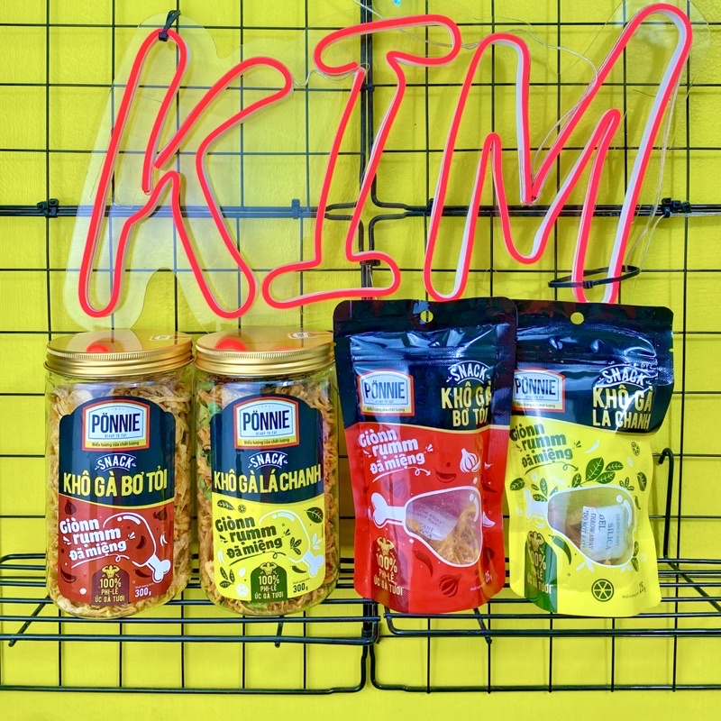 Snack khô gà giòn Ponnie
