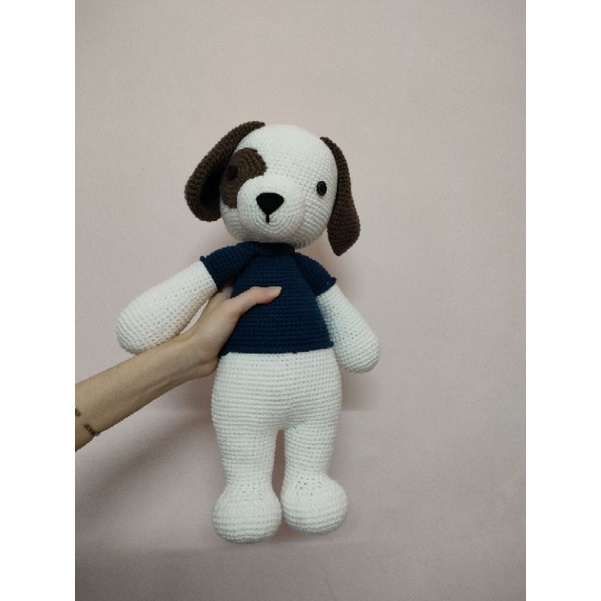 Chó đốm coraline - Sản phẩm đan móc - Thú bông bằng len - Handmade