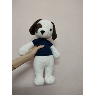 Chó đốm coraline - Sản phẩm đan móc - Thú bông bằng len - Handmade