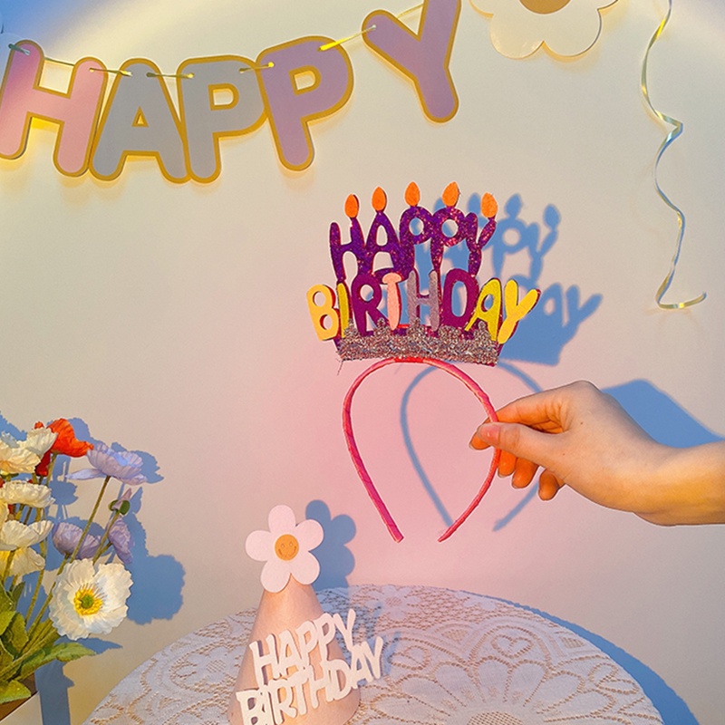 Mũ Hình Bánh Kem Trang Trí Tiệc Sinh Nhật