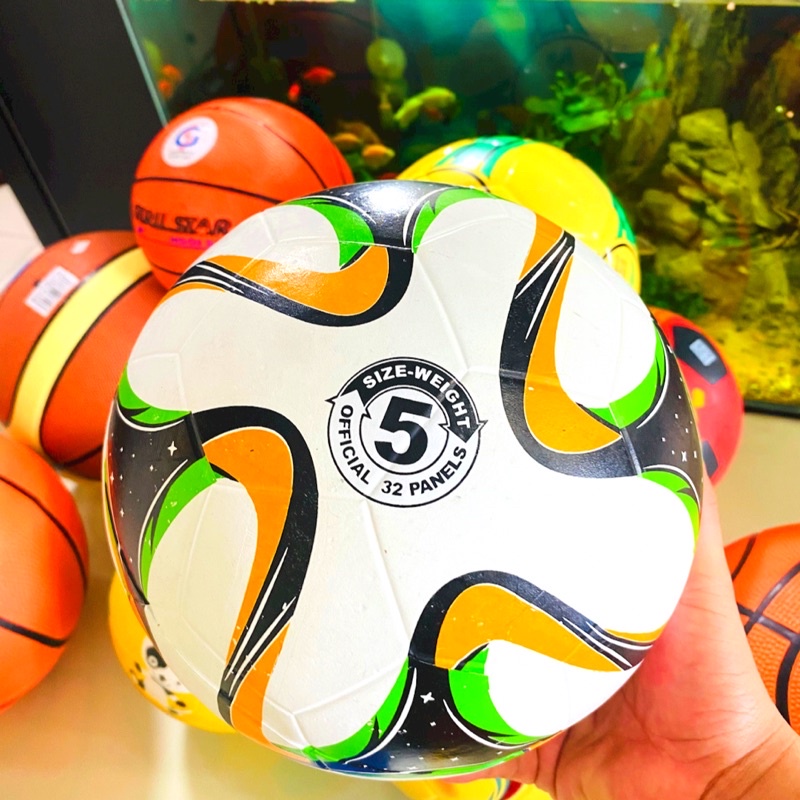 Bóng Đá Cao Su Đúc GeruSport số 5 + Bóng côngTy Chính Hãng 100% ⚽️ Tặng kèm kim bơm , Túi lưới đựng bóng .