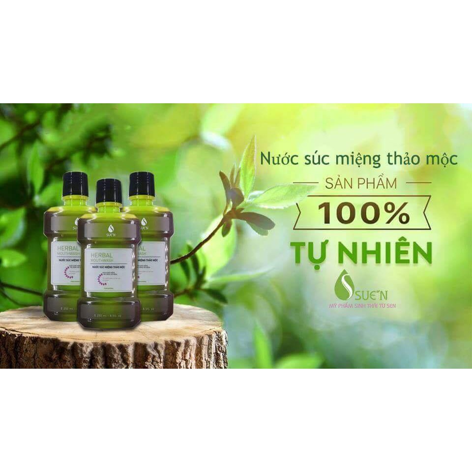 Nước xúc miệng thảo mộc