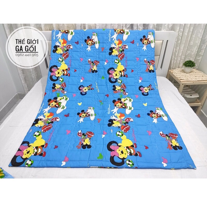 Chăn Mền 100% cotton Thắng Lợi cho bé kích thước 1,2m x 1,6m( inbox chọn mẫu)