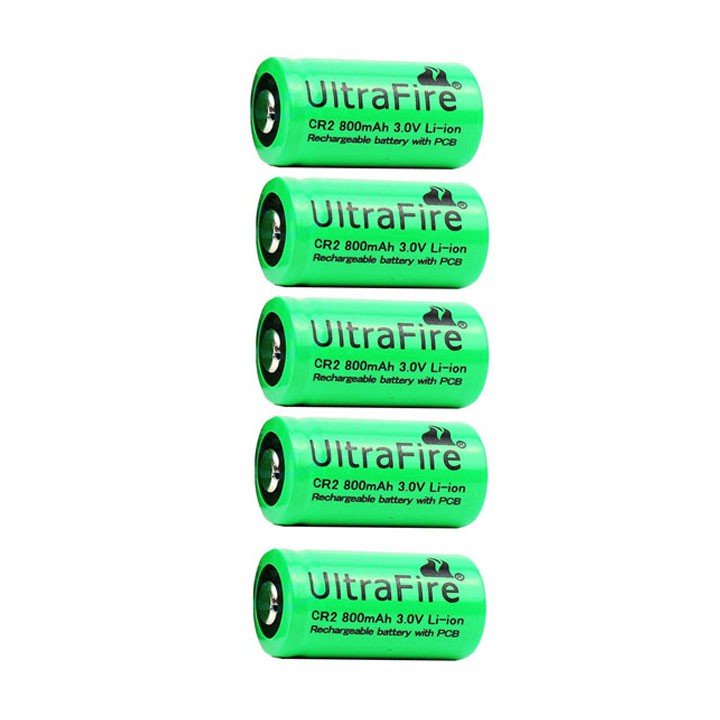 PIN ULTRAFIRE SẠC CR2 800MAH 3V.