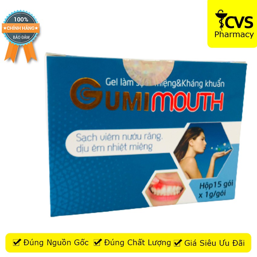 Gumimouth - Sạch Viêm Nướu Răng, Dịu Êm Nhiệt Miệng - cvspharmacy