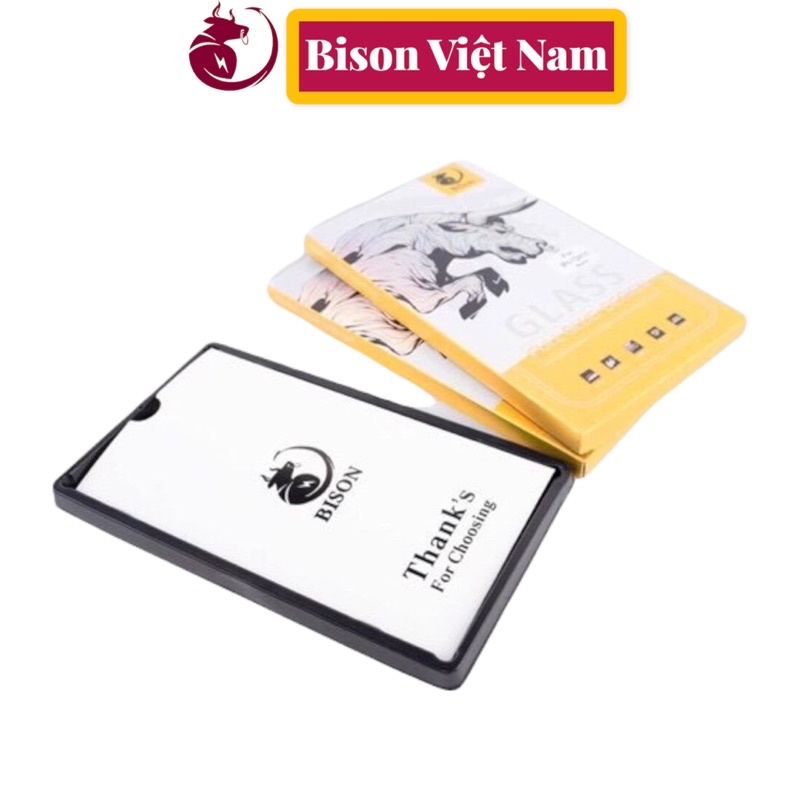 Cường Lực Bison Full Màn Điện Thoại iP 6/7/8/X/XsMax/11/12/13ProMax/14/14ProMax