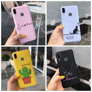 Ốp điện thoại silicon mềm mặt nhám thời trang cho Huawei Honor Play COR-L09 6.3 inch