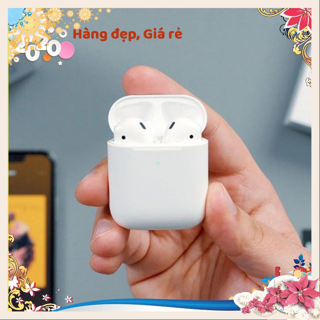 [AIRPODS 2] tai nghe bluetooth không dây nhét tai đổi tên định vị Phiên Bản Airpod 2 cao cấp BAHAI_SHOP02