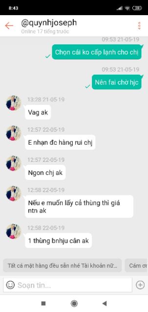 Hàng Đức Sa la mi 650gam