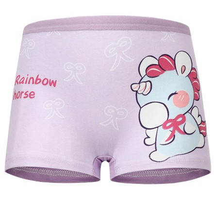 Set 4 Quần Lót Cotton Hình Hello Kitty Cho Bé Gái