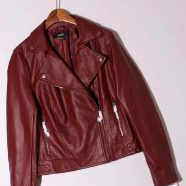 Áo da #f21 xuất dư