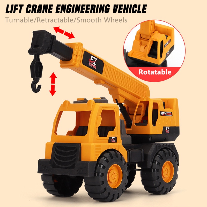 Đồ chơi xe tải công trường SEA SUN TOYS tùy chọn kiểu dáng vui nhộn cho bé