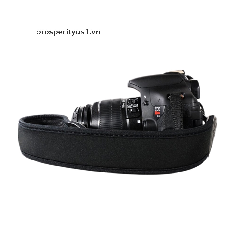 [prosperityus1] Dây Đeo Cổ Cao Su Tổng Hợp Chống Trượt Cho Ống Nhòm DSLR Nikon Canon fuji Sony
