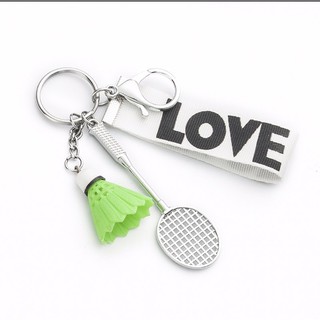 Móc khoá cầu lông LOVE