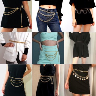 Belt xích đai váy phụ kiện thắt lưng hot 2021