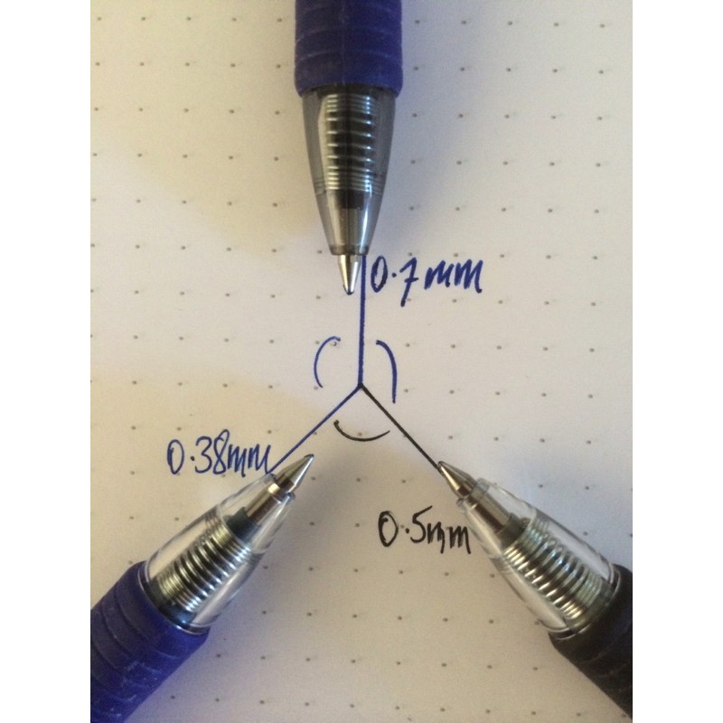 BÚT GEL PILOT G2 0.5mm/0.7mm