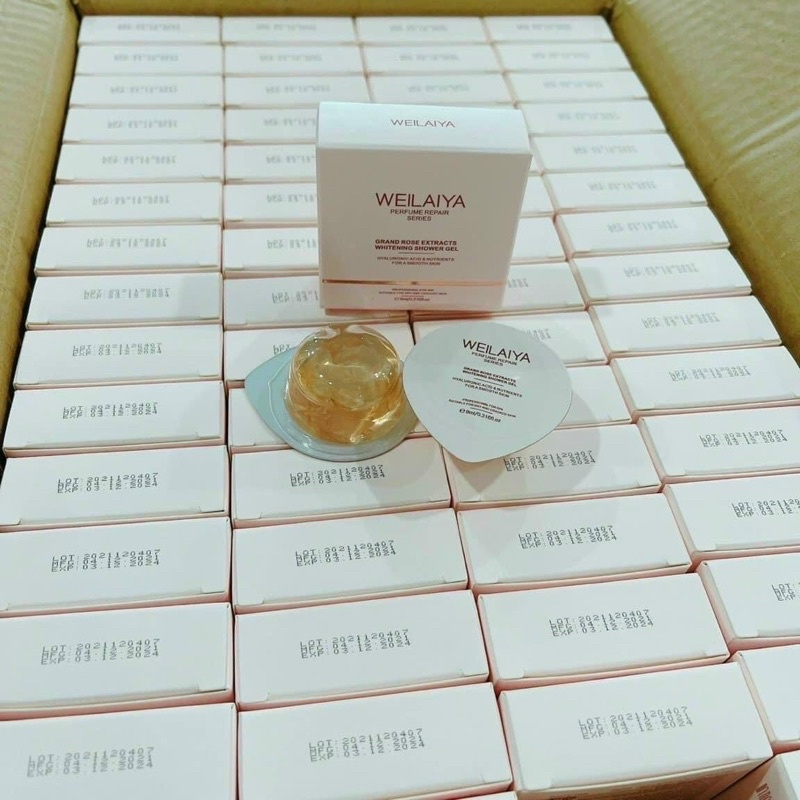 MINI sữa tắm hoa hồng tuỷ mật Weilaya 🌹🌹🌹