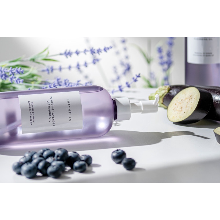 Dầu Tẩy Trang Hoa Oải Hương Graymelin Purifying Lavender Cleansing Oil 400ml