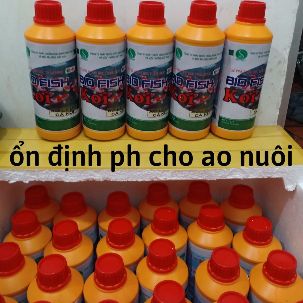 BIOFISH-KOI vi sinh hồ cá koi - chai 1lít