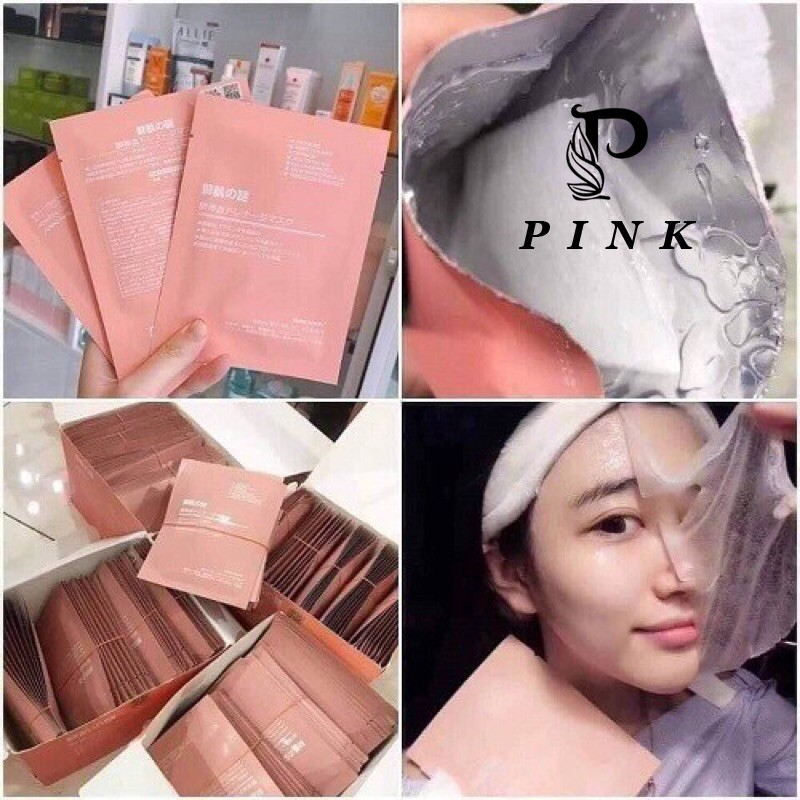 Mặt nạ nhau thai cừu Rwine Beauty Stem Cell Placenta Mask Nhật Bản chính hãng Pink Shop P018