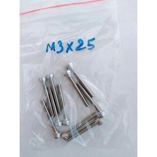 10 bulong inox lục giác M3