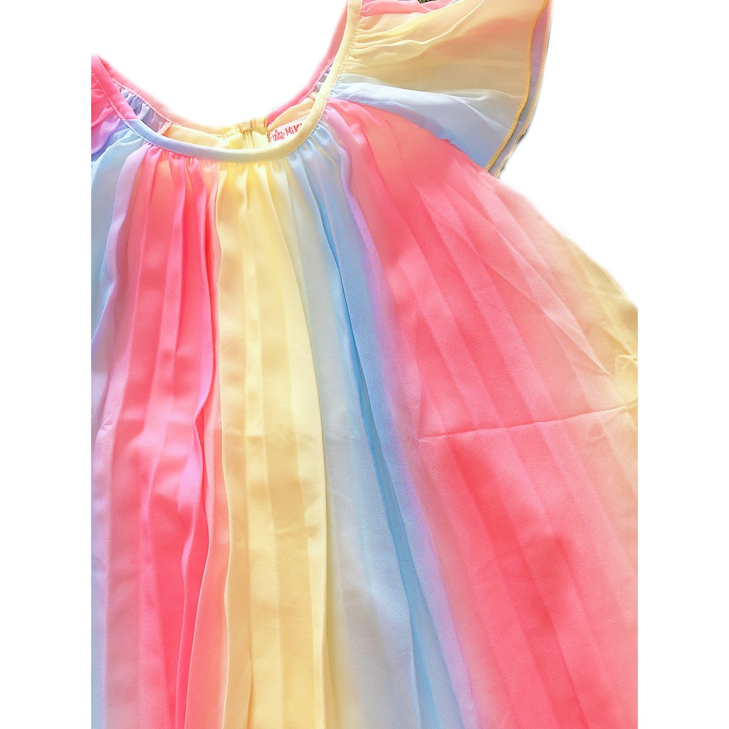 THIẾT KẾ DÁNG CHỮ A, CHẤT VOAN CHIFFON CHUYỂN MÀU RỰC RỠ CHO NGÀY HÈ - SHOP BỐN MÙA