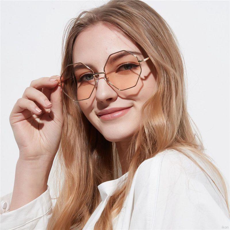 Kính mát gọng lục giác thời trang nữ cá tính
