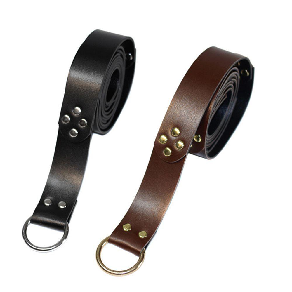 Thắt Lưng Da Khóa Tròn Thời Trang Unisex