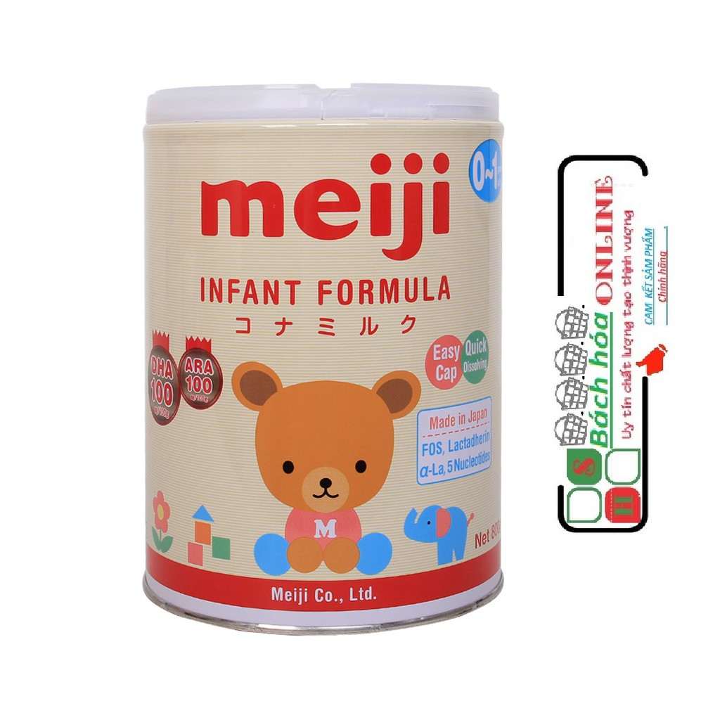 Sữa Meiji Số 0-1 ( 800g ) ( Nhập Khẩu Chính Hãng )