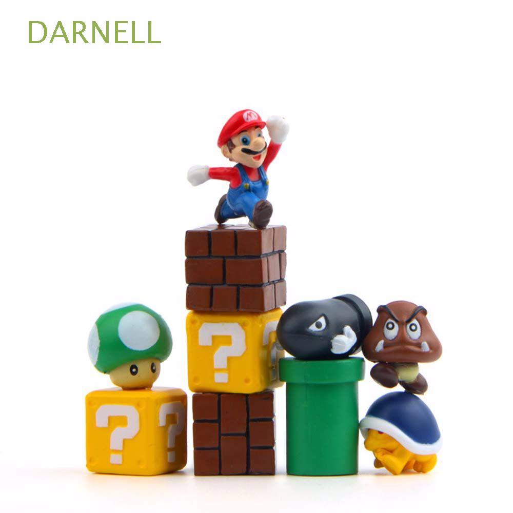 Bộ 10 món đồ chơi mô hình nhân vật trong game Super Mario đáng yêu