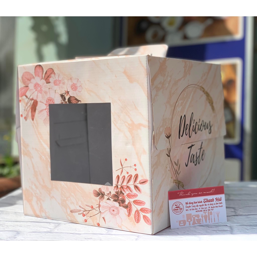 Hộp Bánh Kem CAO 25 cm SIZE 25.