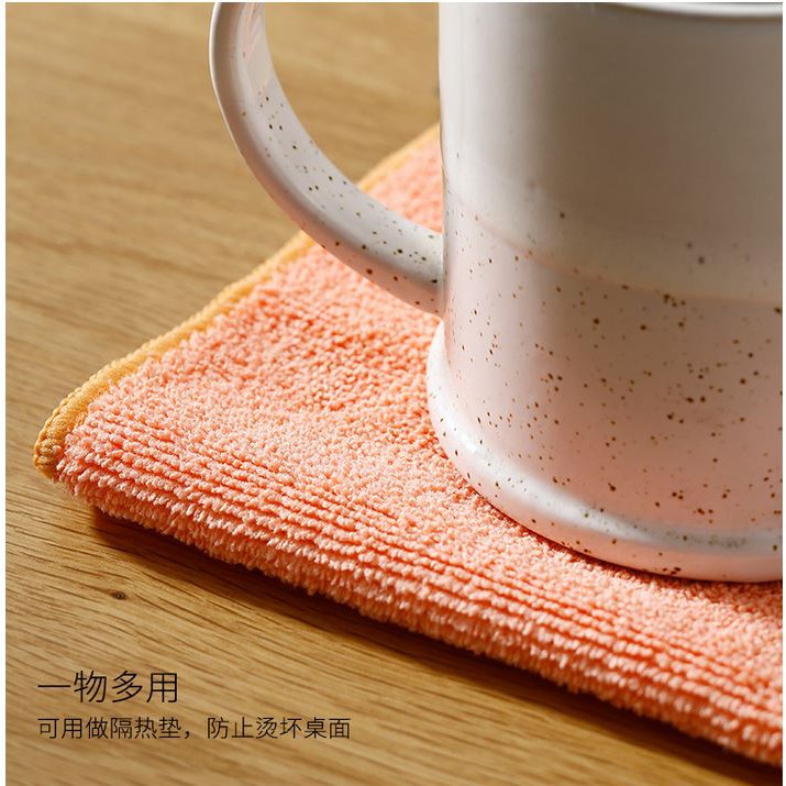 (MỚI) Khăn lau bếp đa năng chất liệu microfiber siêu thấm size lớn KNSTORE